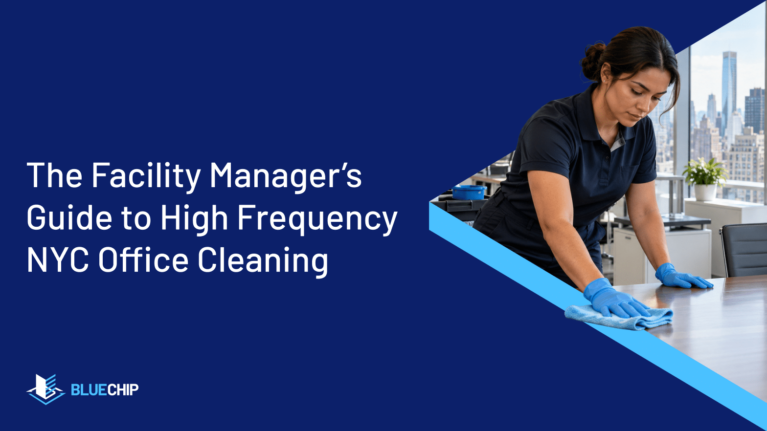 Optimize your NYC office cleaning for hybrid work. Learn how W-2 porters and high-frequency cleaning cycles protect Class A Manhattan assets and security.